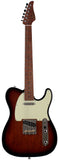 Suhr Classic T Roasted Select Guitar, Maple, 3-Tone Burst
