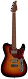 Suhr Select Classic T HH Guitar, Roasted Flamed Neck, 3-Tone Burst