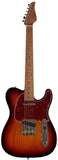 Suhr Select Classic T Guitar, Roasted Neck, 3-Tone Burst, Maple