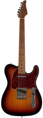 Suhr Select Classic T Guitar, Roasted Neck, 3-Tone Burst, Maple