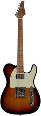 Suhr Select Classic T HS Roasted Select Guitar, Roasted Flamed Neck, Maple, 3-Tone Burst