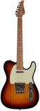 Suhr Select Classic T Guitar, Roasted Flamed Neck, Maple, 3-Tone Burst