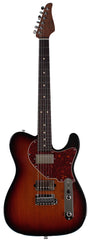 Suhr Classic T HH Roasted Select Guitar, Flamed, Rosewood, 3-Tone Burst