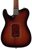 Suhr Classic T HH Roasted Select Guitar, Flamed, Rosewood, 3-Tone Burst