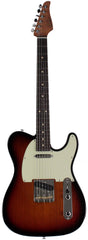 Suhr Classic T Roasted Select Guitar, Flamed, Rosewood, 3-Tone Burst - B-Stock