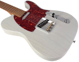 Suhr Select Classic T Roasted, Flamed, Swamp Ash, Trans Sonic Blue, Hardshell