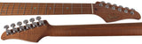 Suhr Select Classic T Roasted, Flamed, Swamp Ash, Trans Sonic Blue, Hardshell