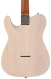 Suhr Select Classic T Roasted, Flamed, Swamp Ash, Trans White, Hardshell