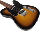 Suhr Select Classic T Roasted, Flamed, Swamp Ash, 2-Tone Tobacco Burst