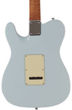 Suhr Classic T HH Roasted Select Guitar, Flamed, Maple, Sonic Blue