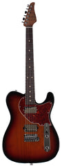 Suhr Classic T HH Roasted Select Guitar, Flamed, Rosewood, 3-Tone Burst