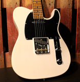 Suhr Select Classic T Roasted, Flamed, Swamp Ash, Olympic White, Aged Green