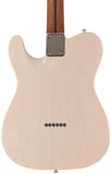 Suhr Select Classic T Roasted, Flamed, Swamp Ash, Trans White, Hardshell