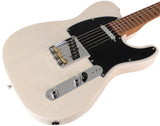 Suhr Select Classic T Roasted, Flamed, Swamp Ash, Trans White