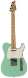 Suhr Classic T Select Guitar, Alder, Maple, Surf Green