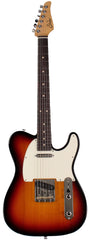 Suhr Classic T Select Guitar, Alder, Rosewood, 3 Tone Burst