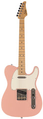 Suhr Classic T Select Guitar, Alder, Maple, Shell Pink