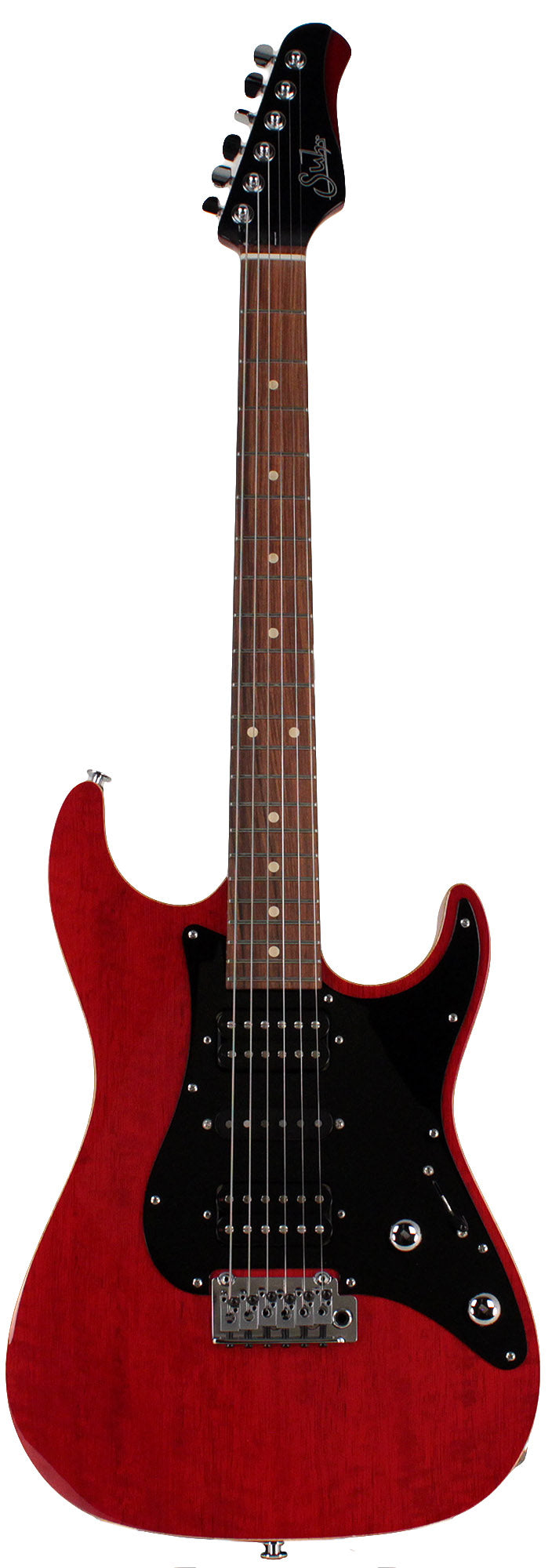 John Suhr Signature Standard Guitar, Trans Red | Humbucker Music