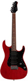 John Suhr Signature Standard Guitar, Trans Red