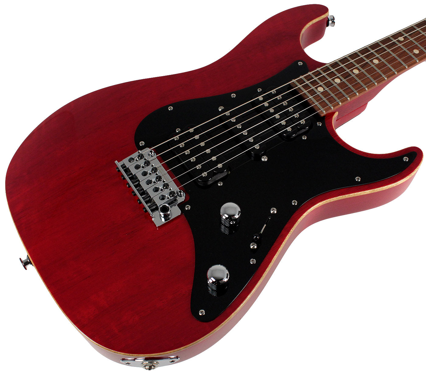 John Suhr Signature Standard Guitar, Trans Red | Humbucker Music