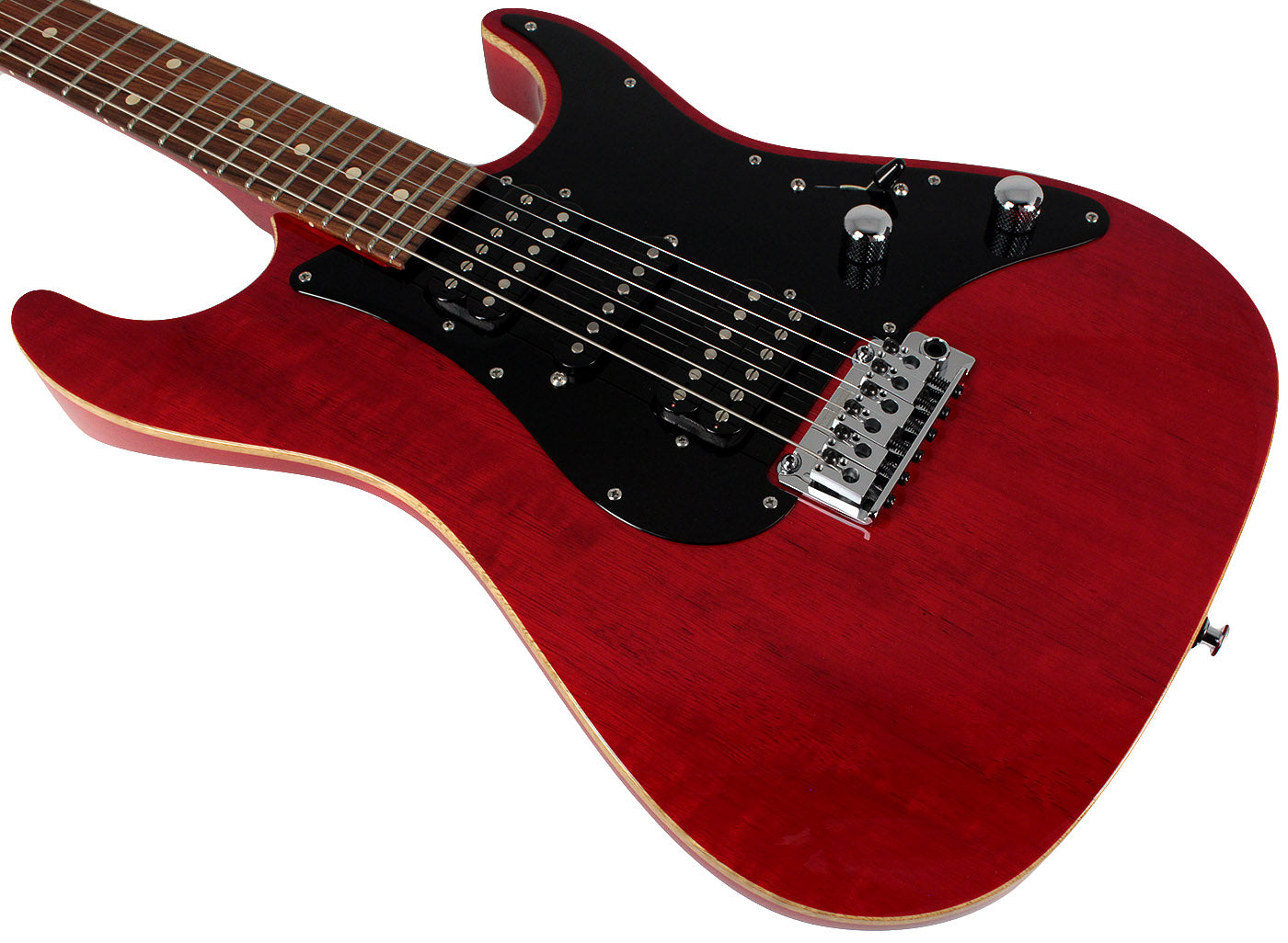 John Suhr Signature Standard Guitar, Trans Red | Humbucker Music