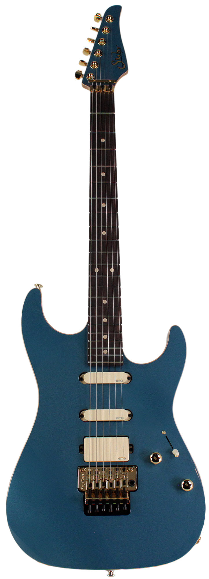Suhr Limited Edition Standard Legacy Guitar, Pelham Blue, Floyd Rose ...
