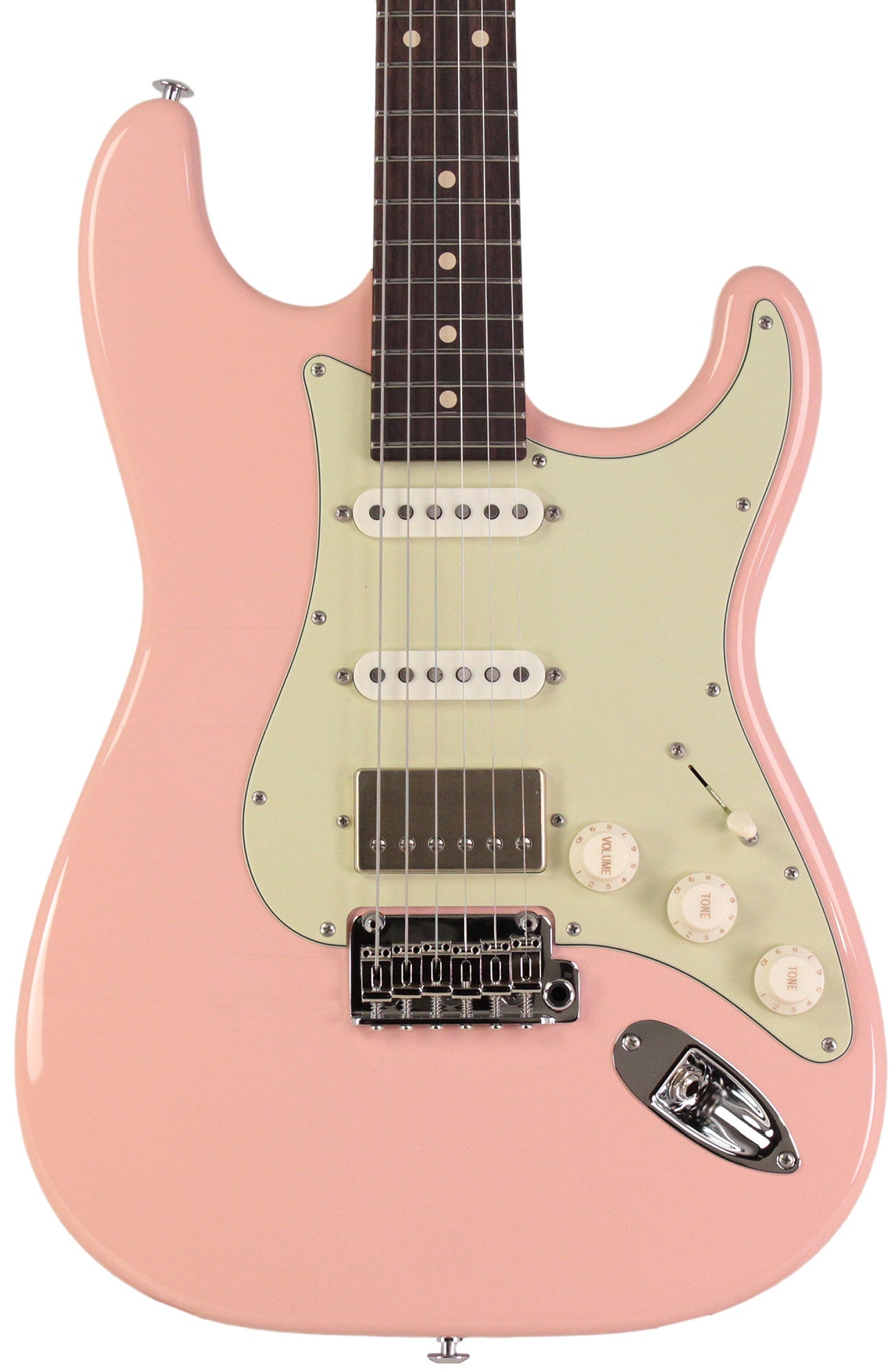 Suhr Mateus Asato Classic Antique Signature Guitar, Shell Pink