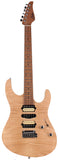 Suhr Limited Modern Satin Flame Guitar, Natural, Hardshell Case