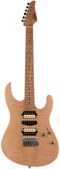 Suhr Limited Modern Satin Flame Guitar, Natural, Hardshell Case