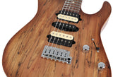 Suhr Modern Select Guitar, Natural Burst, Spalted Maple
