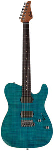 Suhr Select Modern T Mahogany Guitar, Bahama Blue
