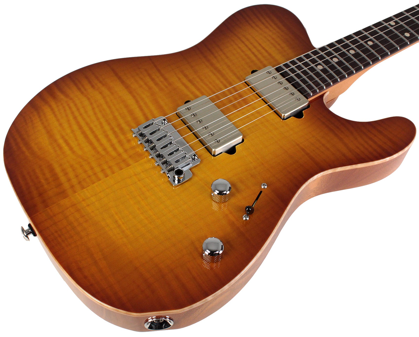 Suhr Select Modern T Mahogany Guitar Tea Burst