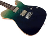 Suhr Select Modern T 2021 Guitar, Aqua Blue Gradient
