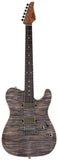 Suhr Select Modern T Mahogany Guitar, Trans Blue Denim Slate