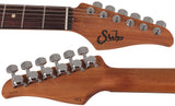 Suhr Select Modern T Mahogany Guitar, Trans Blue Denim Slate