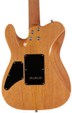 Suhr Select Modern T Mahogany Guitar, Trans Blue Denim Slate