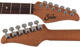 Suhr Select Modern T Mahogany Guitar, Trans Blue Denim Slate