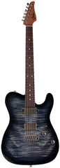 Suhr Select Modern T Mahogany Guitar, Trans Whale Blue Burst