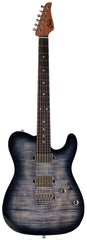 Suhr Select Modern T Mahogany Guitar, Trans Whale Blue Burst