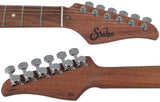 Suhr Modern T Select Guitar, Faded Trans Wine Burst