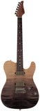 Suhr Select Modern T Mahogany Guitar, Black Gradient