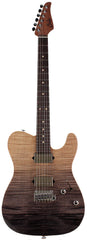 Suhr Select Modern T Mahogany Guitar, Black Gradient
