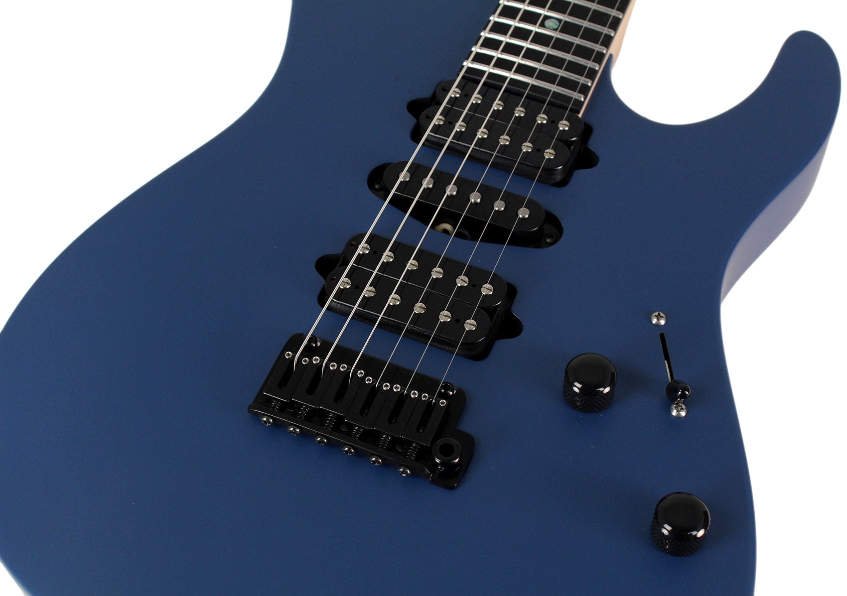 Suhr Limited Modern Terra Guitar, Deep Sea Blue, 510, Hardshell