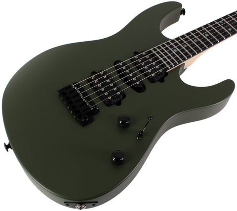 Suhr Limited Modern Terra Guitar, Forest Green, 510, Hardshell Case