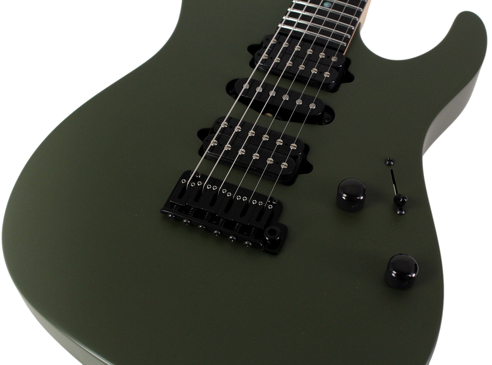 Suhr Limited Modern Terra Guitar, Forest Green, 510, Hardshell