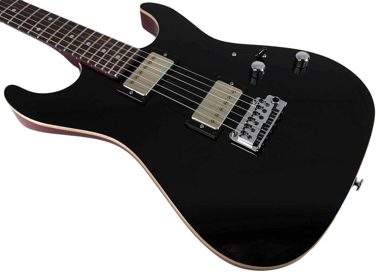 Suhr Pete Thorn Signature Standard HH Guitar, Black, Wilkinson