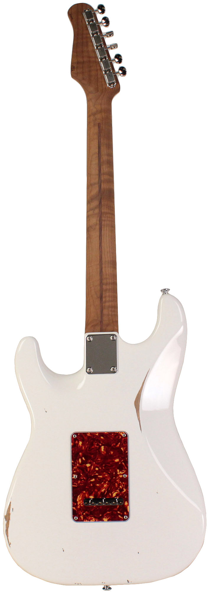 Suhr Select Classic S Antique HSS Guitar, Roasted Flamed Neck