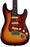 Suhr Select Classic S Guitar, Roasted Flamed Neck, 3-Tone Burst, Rosewood