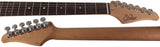 Suhr Select Classic S Guitar, Roasted Flamed Neck, 3-Tone Burst, Rosewood