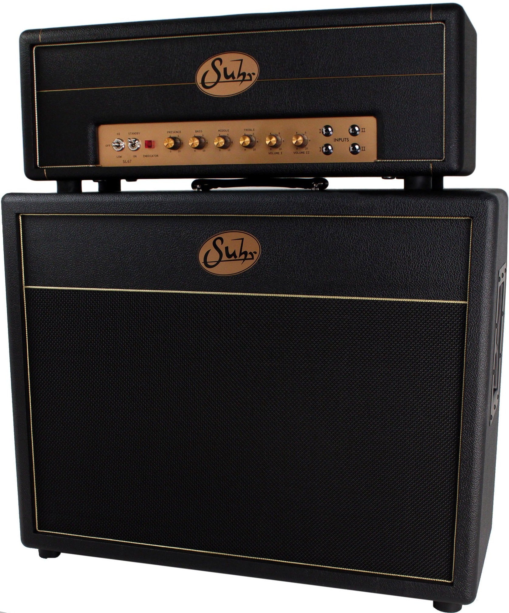 Suhr SL67 Hand Wired 50 Watt Head, 2x12 Cab, Black Grille